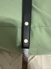 Vtg EKCO Forge Stainless 11” Slotted Serving Spoon Black Handle USA Strainer — photo 2