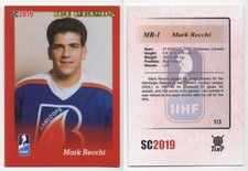 2019 SC2019 Mark Recchi red 1/3 Ice Legends Kamloops