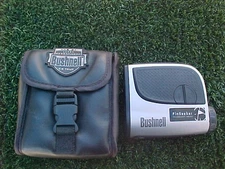 #1 On Tour Bushnell Medalist Rangefinder w Carry Case in Good Working Condition