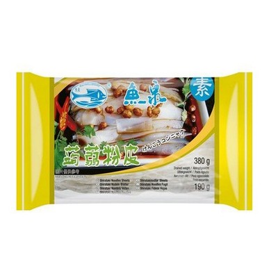 380g Fishwell Brand Shirataki Nudeln Blatt Shirataki Noodles ATG 190g
