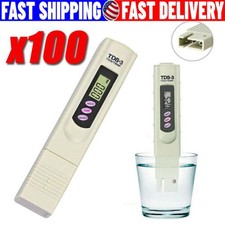 Handheld Water Quality Hardness Purity Digital LCD Meter 0-9990 PPM TDS TDS-3
