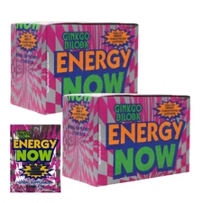2 Energy Now Herbal Supplements Ginkgo Biloba 48 Packs 3 Pills In Each Pack