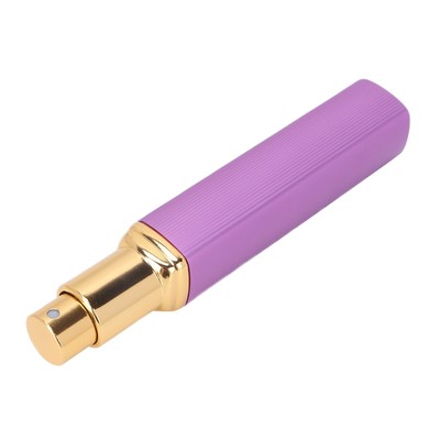 (Purple)Refillable Perfume Atomizer Bottle Aluminum Perfume Spray Bottle FSK