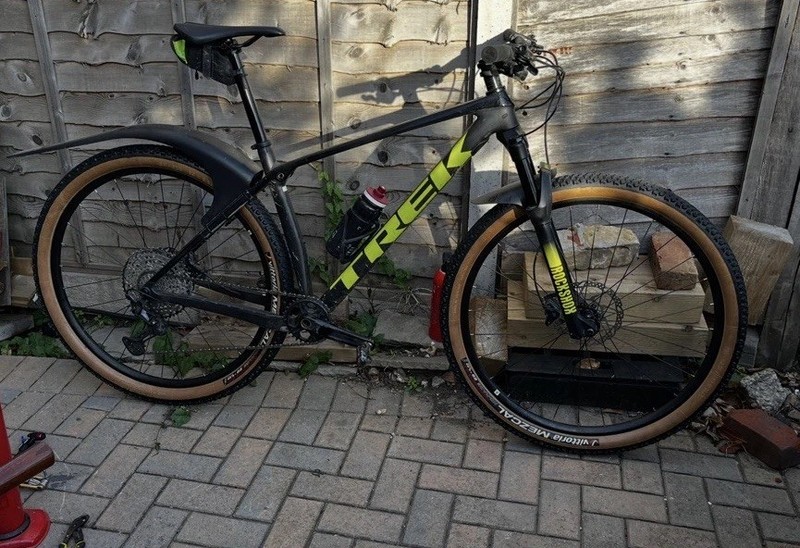 Trek Procaliber 9.6 Mountain Bike 2022 black yellow Carbon fibre large