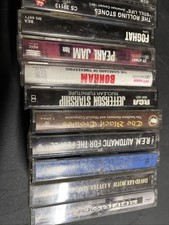 Lot Of 12 Rock Cassettes Lot  2