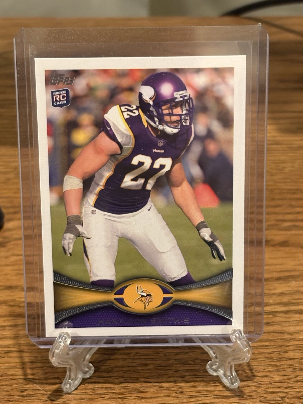 2012 Topps #15 HARRISON SMITH RC Minnesota Vikings Rookie
