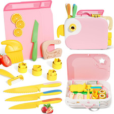 Montessori Kitchen Tools for Toddlers,Kids Knife for Real Cooking,Toddlers Knife