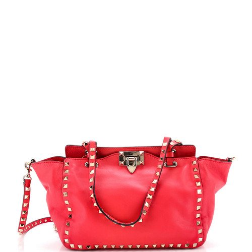 Valentino Garavani Rockstud Tote Soft Leather Small