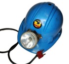 Norton Model 410 Blue Eagle Lighted Helmet Visor Hard Hat Vintage USA Mining — photo 1