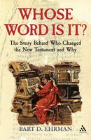 Whose Word Is It? Bart D. Ehrman Taschenbuch Kartoniert / Broschiert Englisch