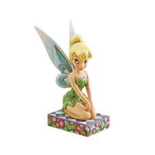 Enesco Disney Traditions by Jim Shore Peter Pan Tinker Bell Seated Pose Figur...