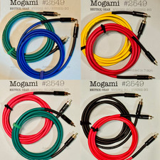Mogami 2549 RCA Interconnect Stereo Pair REAN...