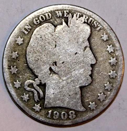 1908-O Barber Half Dollar - Good - #9343DAC