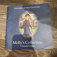 American Girls RARE Molly  s COLLECTION Keepsake Catalogue/Collector Checklist