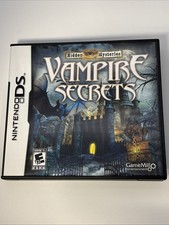 Hidden Mysteries: Vampire Secrets (Nintendo DS, 2010)Tested