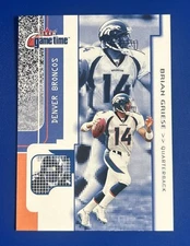 2001 Fleer Game Time Football Brian Griese Denver Broncos #27