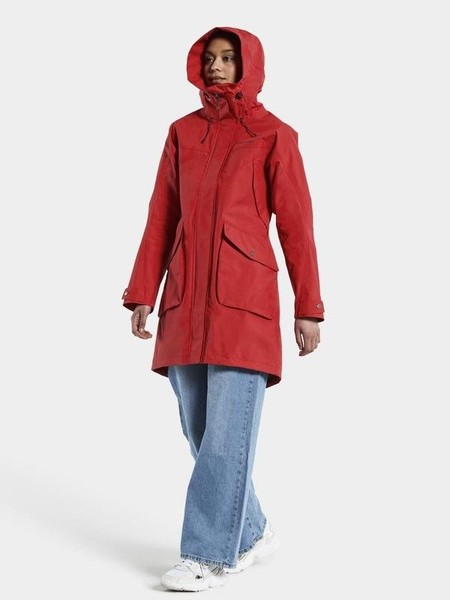 Women Didriksons Jacket Coral 38 / M / 46