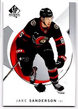 2024-25 SP Authentic Jake Sanderson Ottawa Senators #50