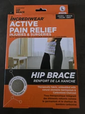 Incrediwear Active Pain Relief Hip Brace Large Right