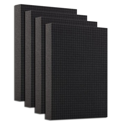 Pre-Cubed Pick & Pluck Foam Sheets - 4-Pack (16''x12''x2'') Polyurethane Apart I...