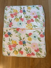 Target Cloud Island 2017 Pink Mint Green Floral Infant Blanket Quilt