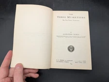 The Three Musketeers by Alexandre Dumas 1899 R.F. FENNO & COMPANY NEW YORK CITY