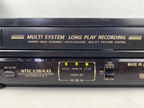 Vintage JVC HR-JP14A VHS VCR Video Cassette Recorder PAL NTSC SECAM Works - Picture 5 of 18