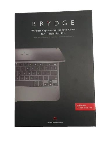 Brydge Magnetic Cover And Wireless Keyboard Case 11 Inch iPad Pro BRY4012 Gray