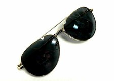 Sunglasses Black Mirror Lens Men Women Gold Spring Frame Pilot 100 UV