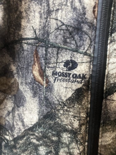 LL Bean Mossy Oak Country Camo 2 in 1 Jacket liner hunting jacket Sz. M READ - Picture 4 of 15