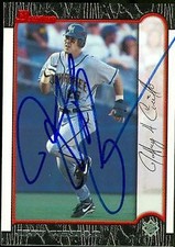 Jeff Cirillo autographed Baseball Card (Milwaukee Brewers) 1999 Bowman #33