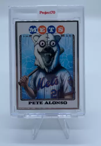Topps Project 70 #355 Pete Alonso by Alex Pardee Artist Proof AP 8/51