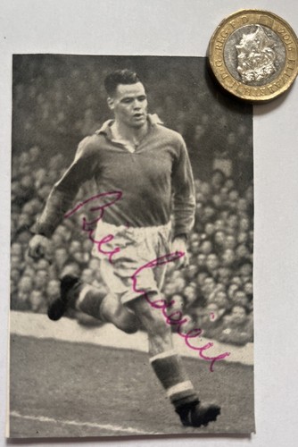 Liverpool Billy Liddell Signed Magazine Picture
