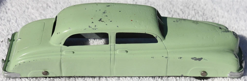 复古 Tootsie 玩具 #746 Kaiser 4 门轿车浅绿色 6 英寸美国 — 第 2/4 张图片