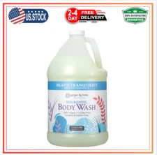 Ginger Lily Farms Nourishing Body Wash, 1 Gallon Refill, Green Tea & Lemongrass