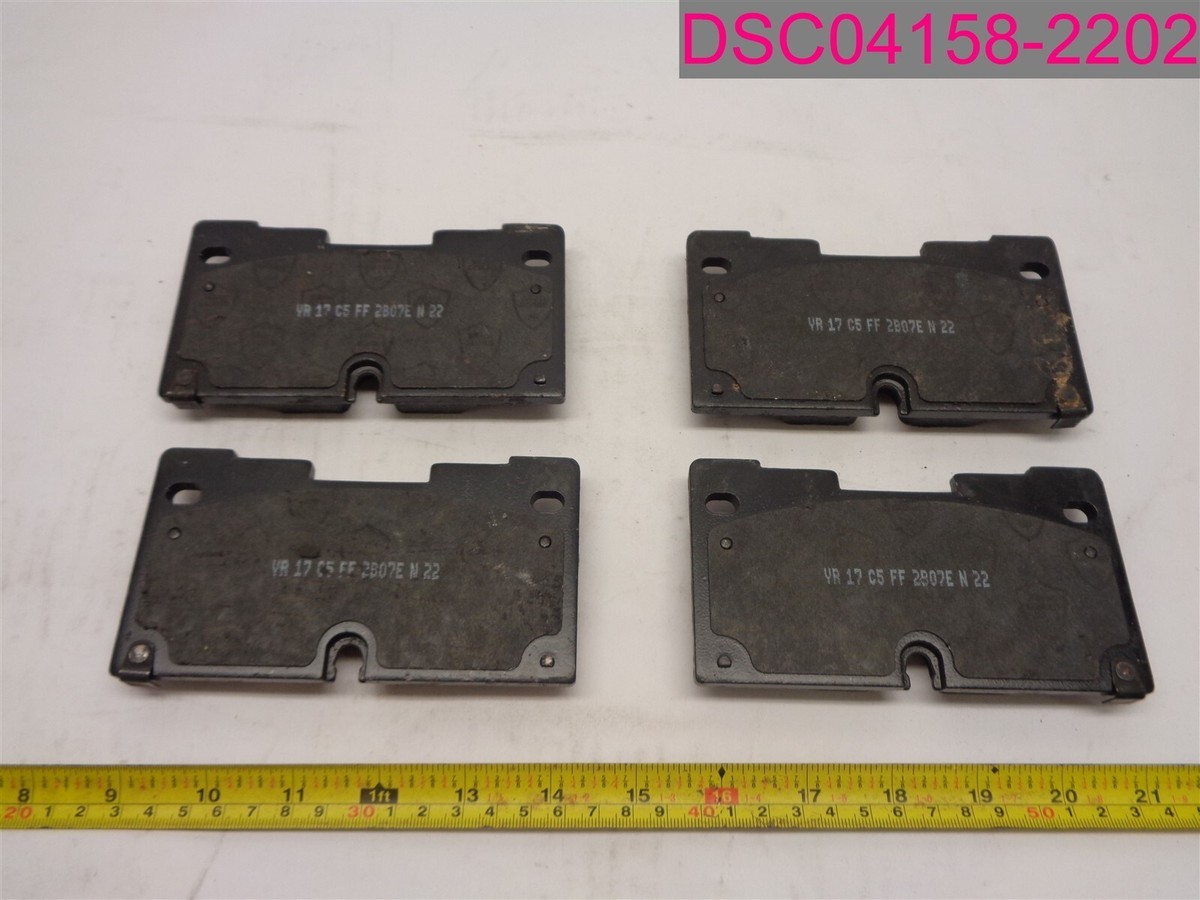 Set of 4; Silent Guard Brake Pad Set YR 17 C5 FF 2B07E N 22 | eBay