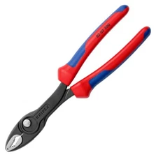 Knipex TwinGrip Pliers 8" Adjustable Slip Joint Comfort Grip Plier 8202200