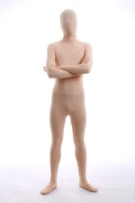 Full Body Flesh Unisex Spandex Zentai Second Skin costume bodysuit catsuit