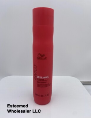 WELLA Professionals Invigo Brilliance w/Lime Caviar Color Protection Shampoo 10z