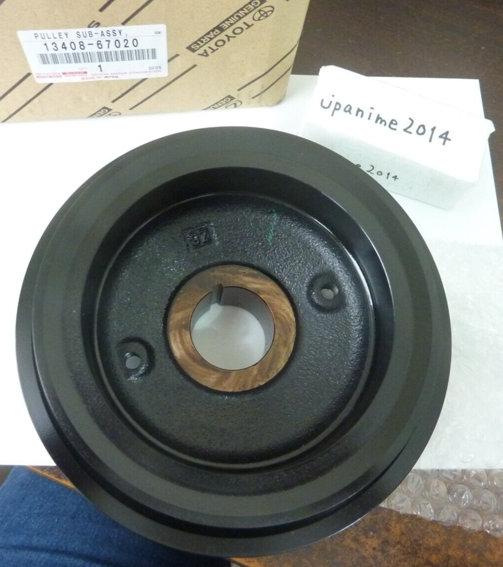 よっちゃん 13407-88480 Toyota Pulley Crankshaft 1340788480 Genuine OEM