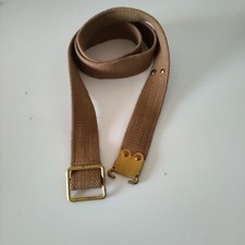 Vecchia Tracolla fibbia in tela per fucile Enfield militaria esercito cm 100
