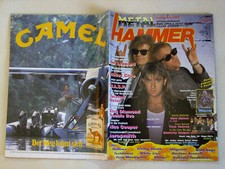 METAL HAMMER Nr. 9 - 1987  Whitesnake Warlock Testament Metallica D.R.I.  Poster