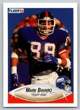 1990 Fleer - #64 Mark Bavaro