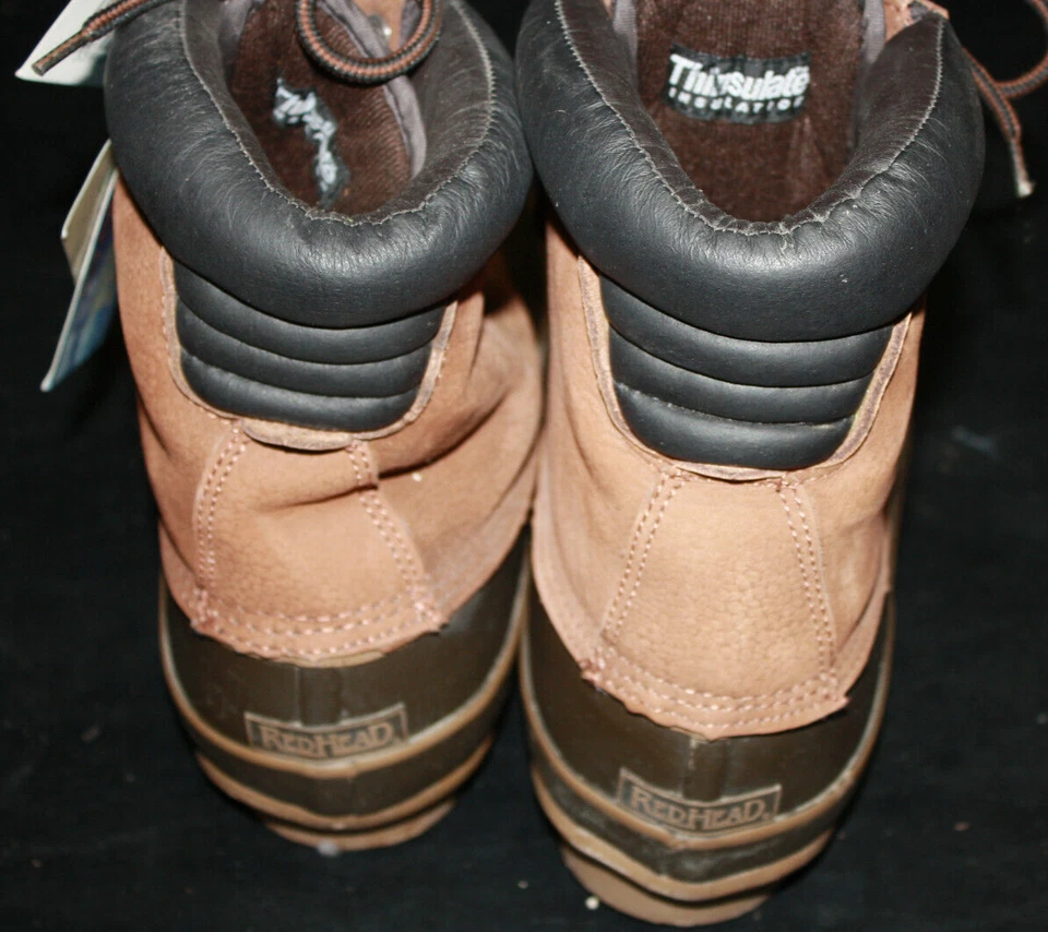 Redhead Boots Size M10 Brown Thinsulate Hunting Rain New with Tags - Image 4 of 4