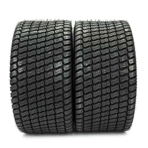 Two Tires 20x8.00-8 Turf Tires 4 Ply Tubeless, Lawn Mower Tractor Tires 20 800 8