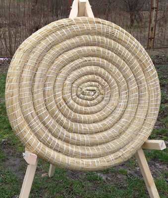 Cible de tir à l'arc de paille 65 cm peint