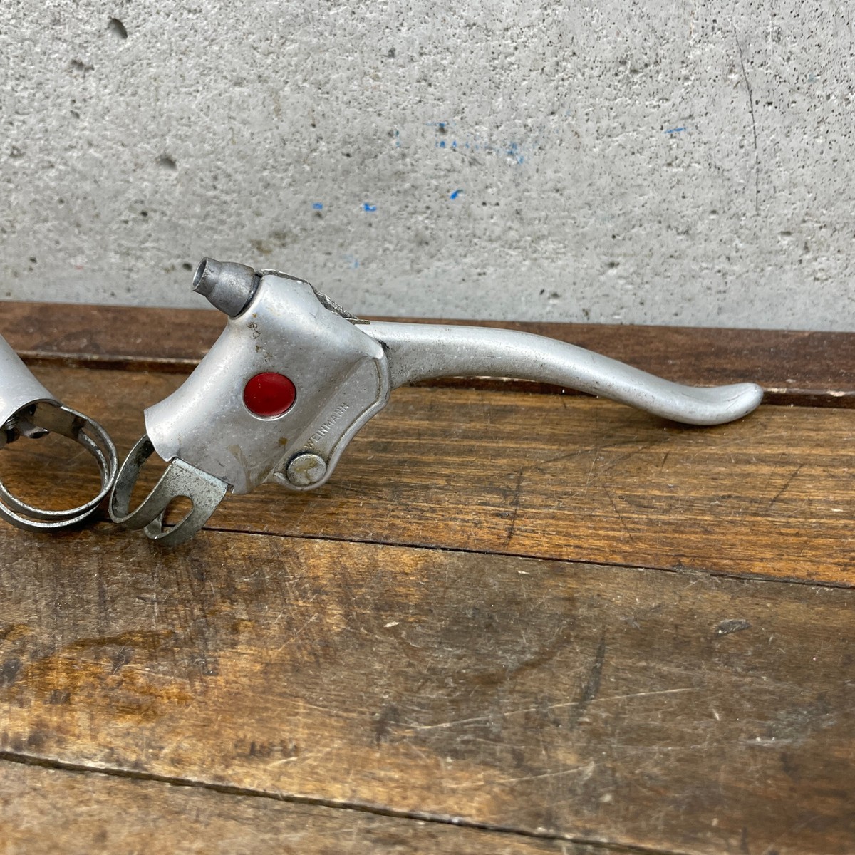 Vintage Weinmann Brake Levers Cafe Curved Brevete Mustache