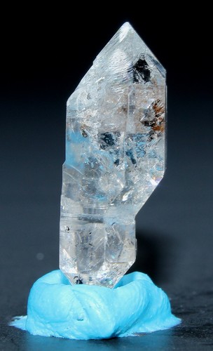 Natürlicher Pakistan Kohlenstoffquarz mit Anthraxolith Einschluss / 1,07" / 5 gr / 1226 - Bild 10 von 11