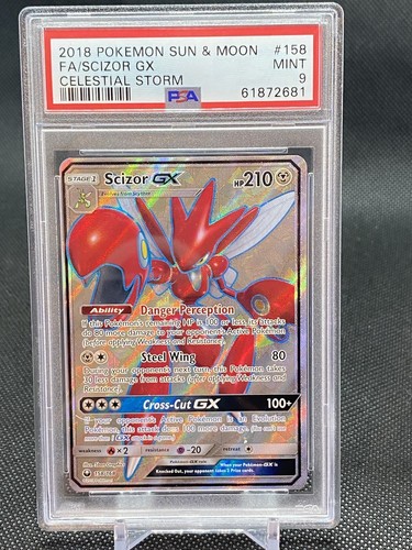 Scizor-GX graded PSA 9 for sale on eBay