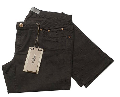 Siviglia P592D10035 Pantalone Jeans Donna Col Marrone tg 33 -73 % OCCASIONE  | eBay